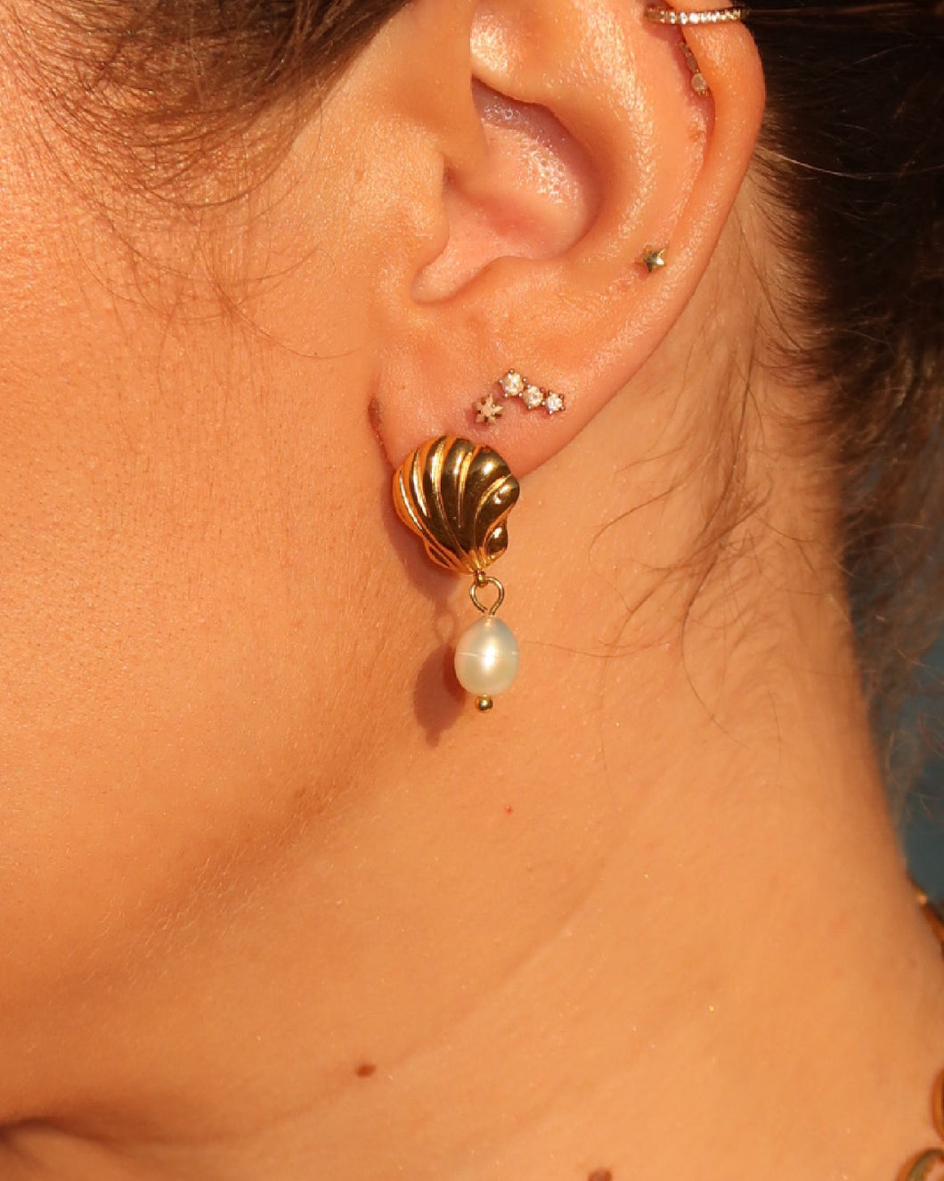 VINX x GLOWYBYCHLOE Ocean Pearl Earrings